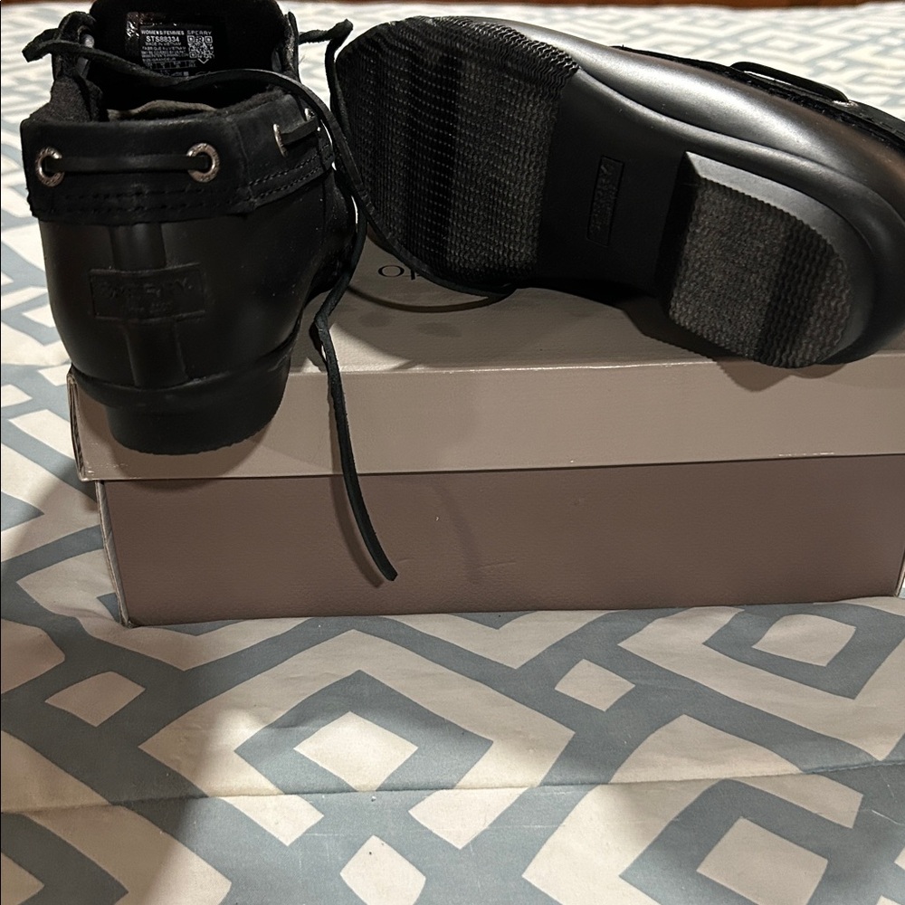 Sperry Black Waterproof Boots - Picture 4 of 6